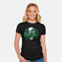 Hunter Galaxy-Womens-Fitted-Tee-Astrobot Invention