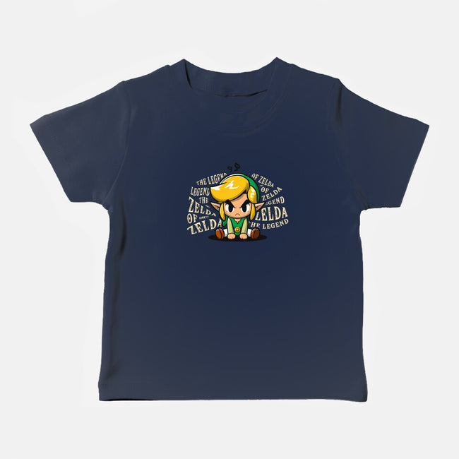 The Legend Link-Baby-Basic-Tee-ashytaka