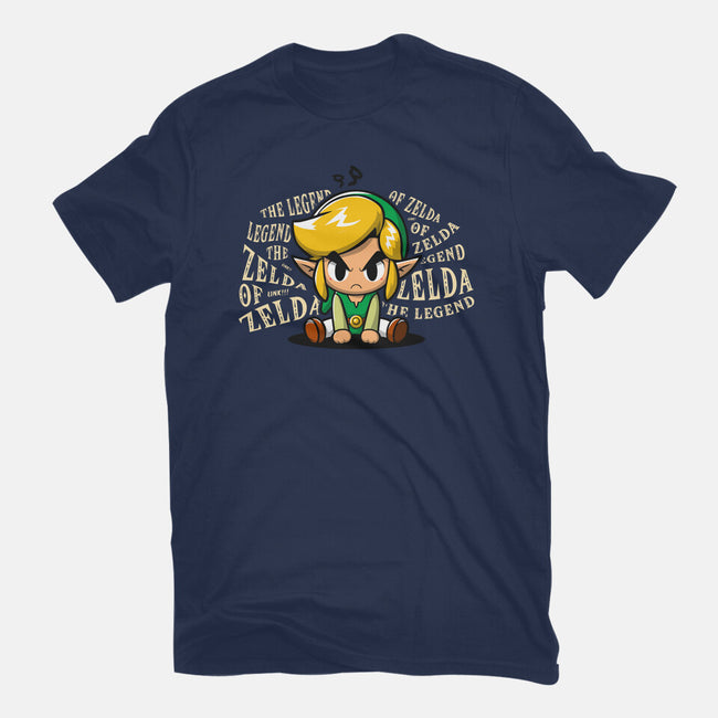 The Legend Link-Mens-Basic-Tee-ashytaka