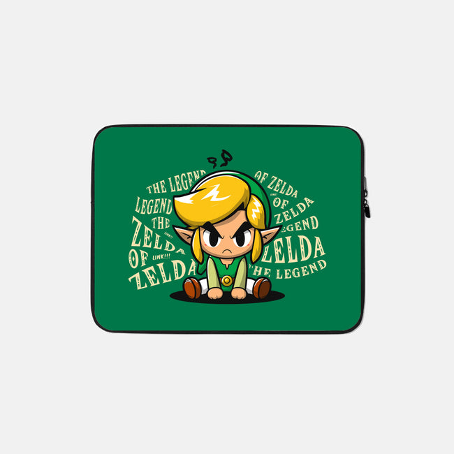 The Legend Link-None-Zippered-Laptop Sleeve-ashytaka