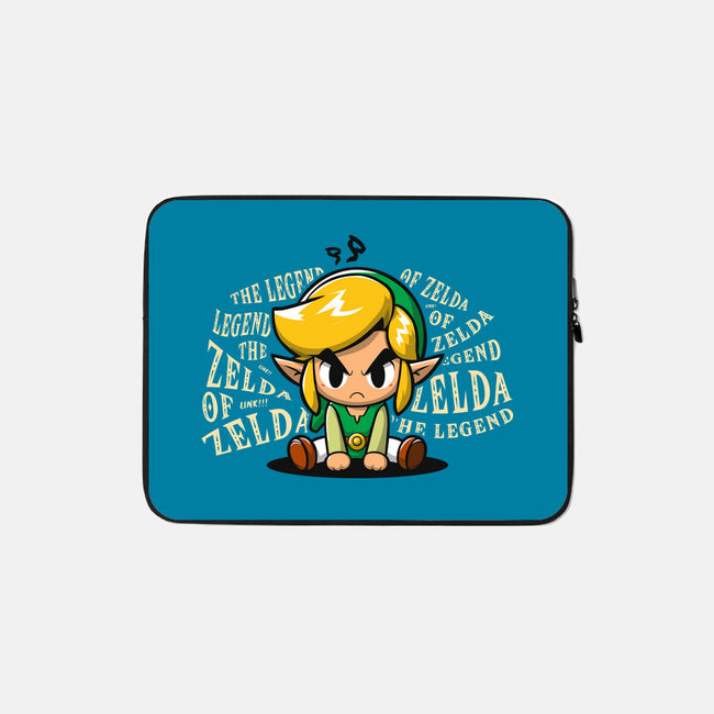 The Legend Link-None-Zippered-Laptop Sleeve-ashytaka