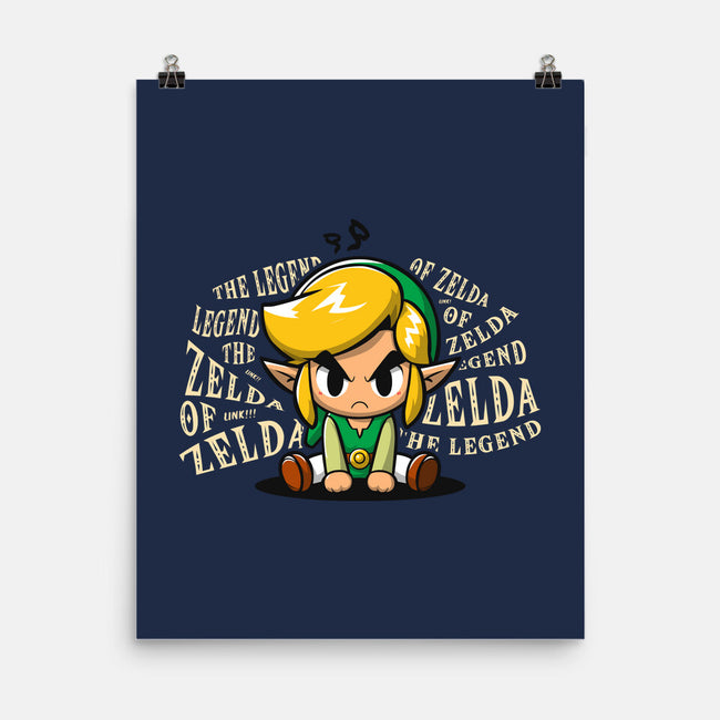 The Legend Link-None-Matte-Poster-ashytaka