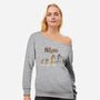 The Heelers Road-Womens-Off Shoulder-Sweatshirt-kg07