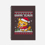 Santa Claws Cat-None-Dot Grid-Notebook-NemiMakeit