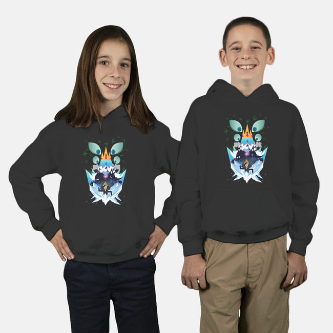 The Crown-Youth-Pullover-Sweatshirt-SwensonaDesigns