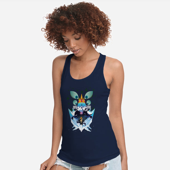 The Crown-Womens-Racerback-Tank-SwensonaDesigns