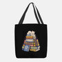 Cat Books Feline Library-None-Basic Tote-Bag-tobefonseca