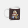 Cat Books Feline Library-None-Mug-Drinkware-tobefonseca