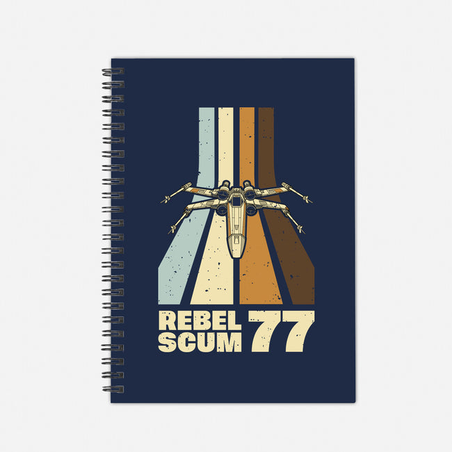 Retro Vintage Scum-None-Dot Grid-Notebook-retrodivision