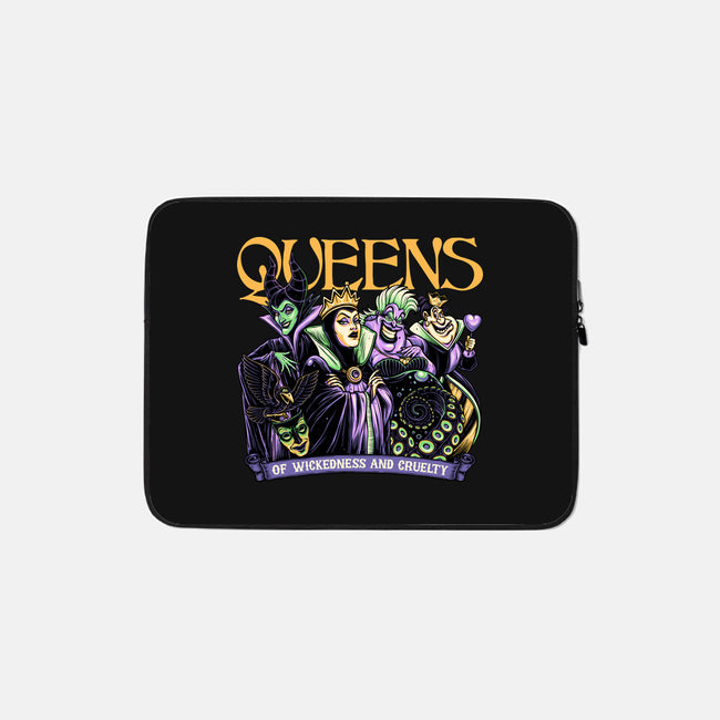 The Queens-None-Zippered-Laptop Sleeve-momma_gorilla