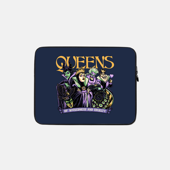 The Queens-None-Zippered-Laptop Sleeve-momma_gorilla