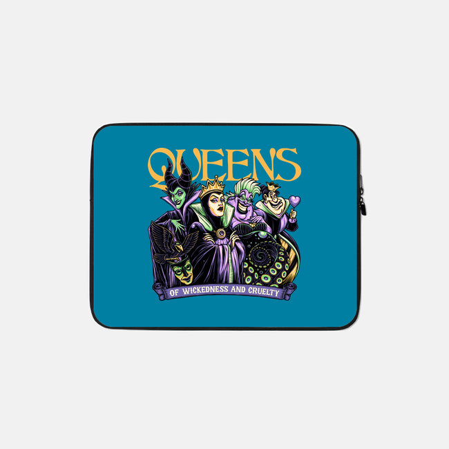 The Queens-None-Zippered-Laptop Sleeve-momma_gorilla