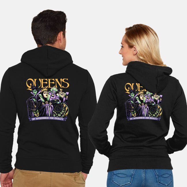 The Queens-Unisex-Zip-Up-Sweatshirt-momma_gorilla