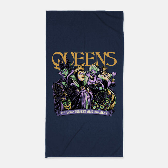 The Queens-None-Beach-Towel-momma_gorilla