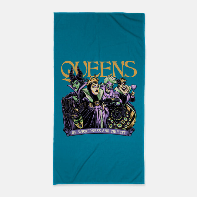 The Queens-None-Beach-Towel-momma_gorilla