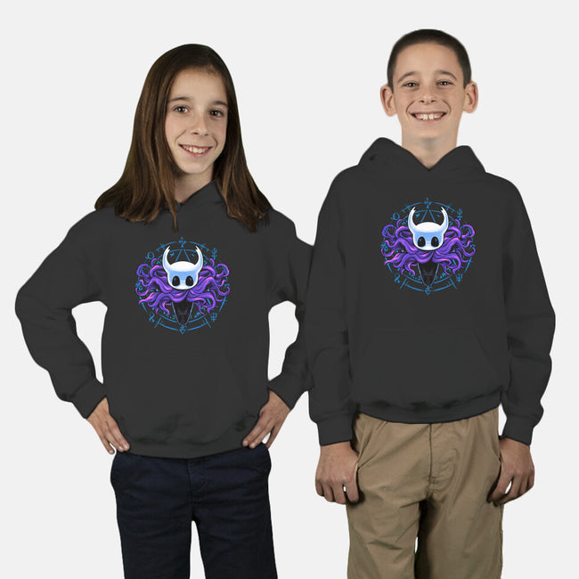 Shadow Knight Cult-Youth-Pullover-Sweatshirt-spoilerinc