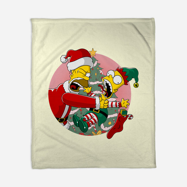 Not Santa's Helper-None-Fleece-Blanket-MarianoSan