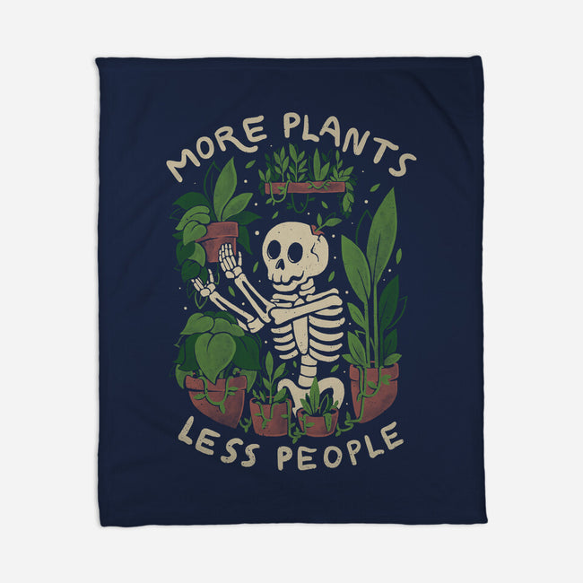 More Plants Please-None-Fleece-Blanket-eduely