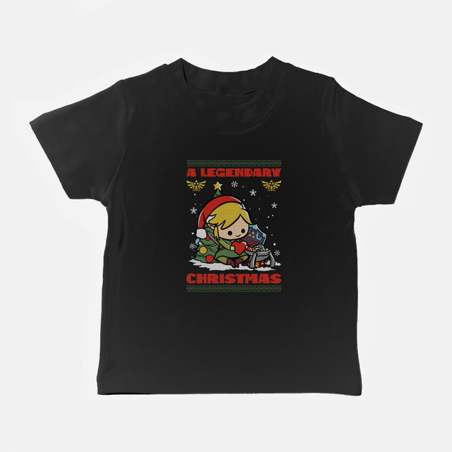 Legendary Christmas-Baby-Basic-Tee-fanfabio