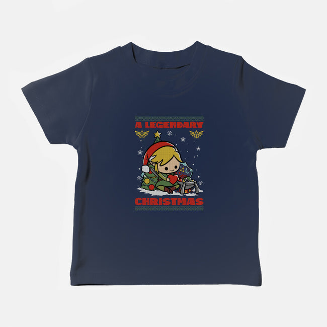 Legendary Christmas-Baby-Basic-Tee-fanfabio