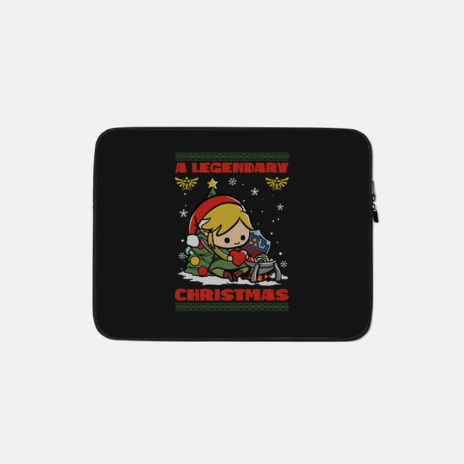 Legendary Christmas-None-Zippered-Laptop Sleeve-fanfabio