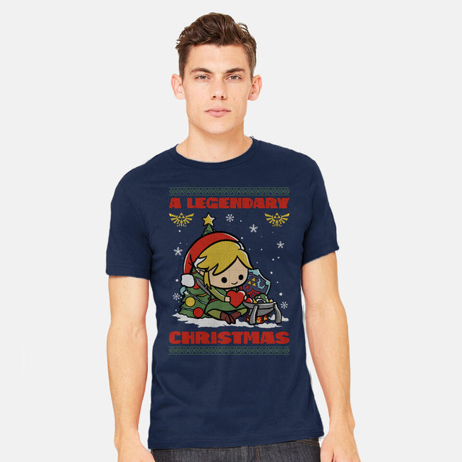 Legendary Christmas-Mens-Heavyweight-Tee-fanfabio