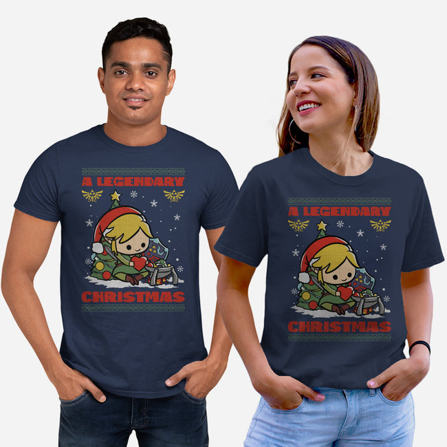 Legendary Christmas-Unisex-Basic-Tee-fanfabio