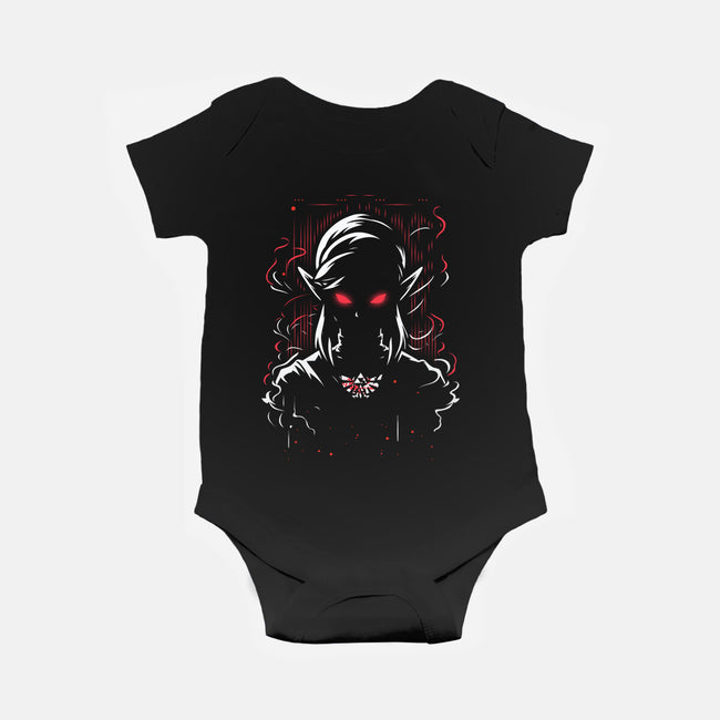 Corruption's Echo-Baby-Basic-Onesie-ashytaka