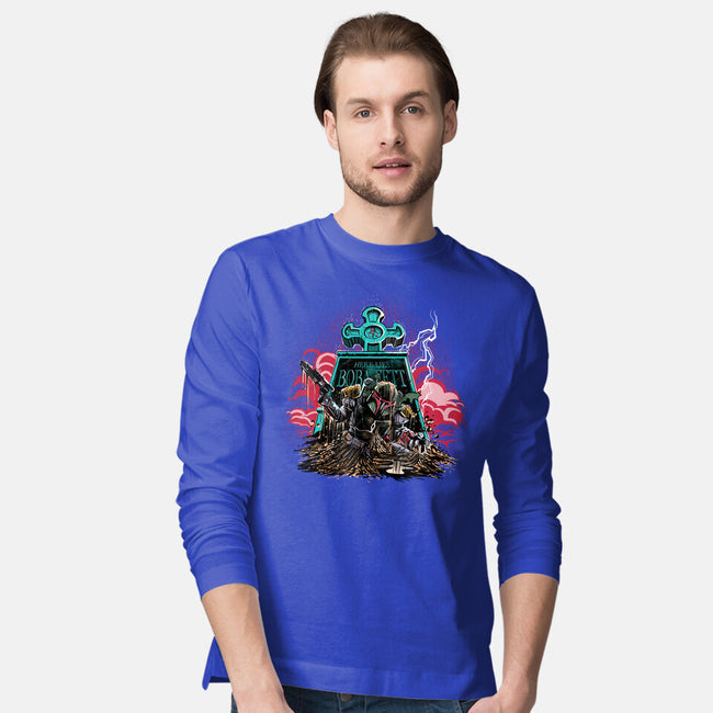 Boba Is Alive-Mens-Long Sleeved-Tee-zascanauta