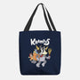 Krampus Bluey-None-Basic Tote-Bag-Nemons