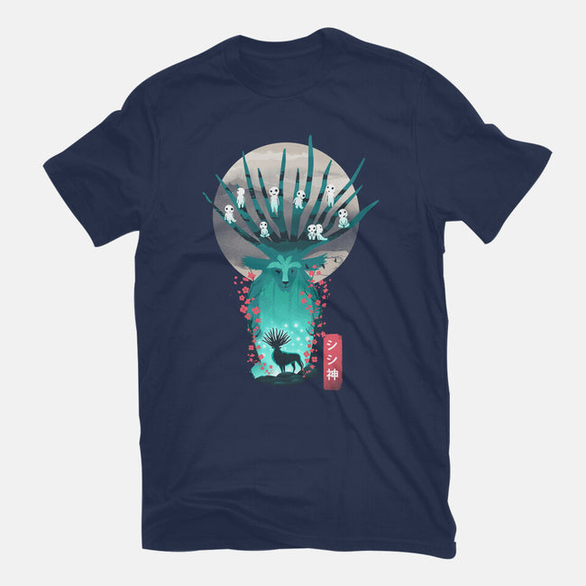 Deer God-Mens-Basic-Tee-dandingeroz