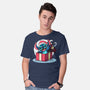 Alien Surprise-Mens-Basic-Tee-fanfreak1