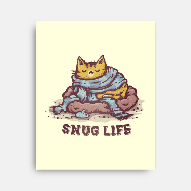 Living The Snug Life-None-Stretched-Canvas-kg07