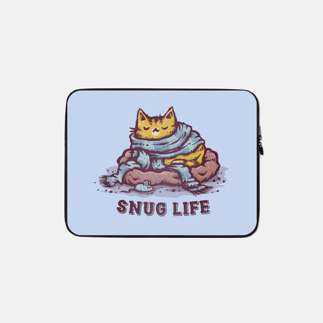 Living The Snug Life-None-Zippered-Laptop Sleeve-kg07