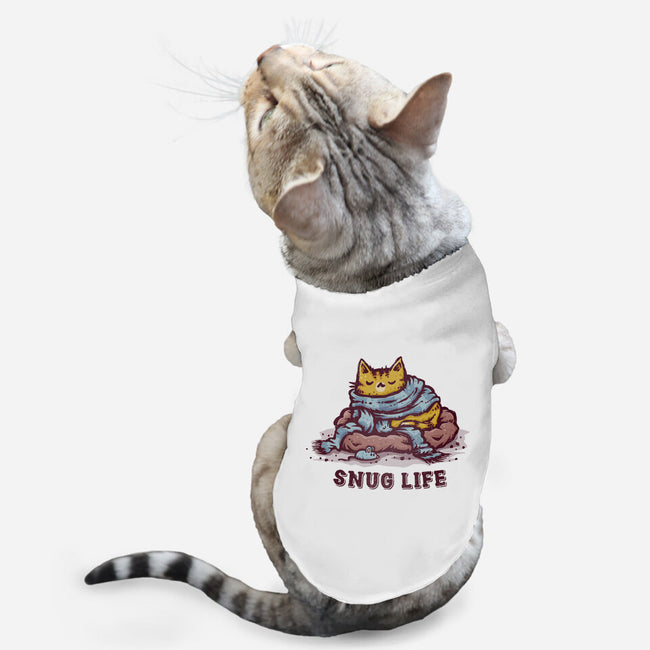 Living The Snug Life-Cat-Basic-Pet Tank-kg07