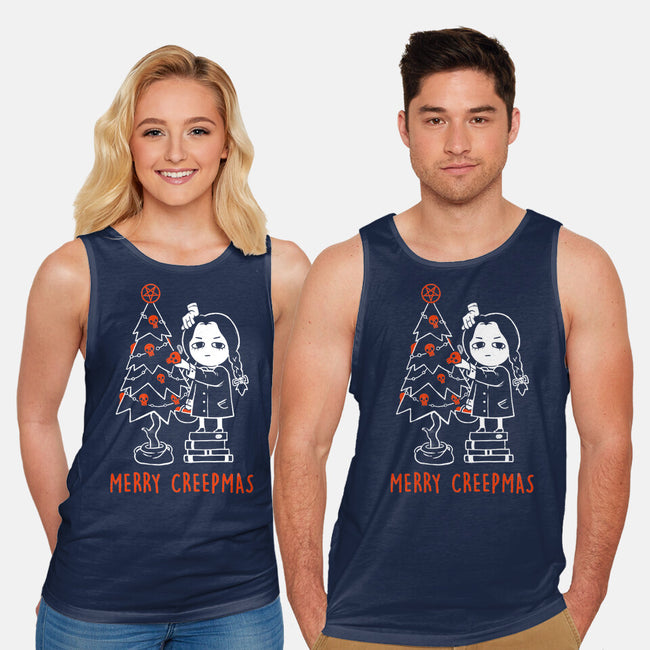 A Merry Creepmas-Unisex-Basic-Tank-eduely