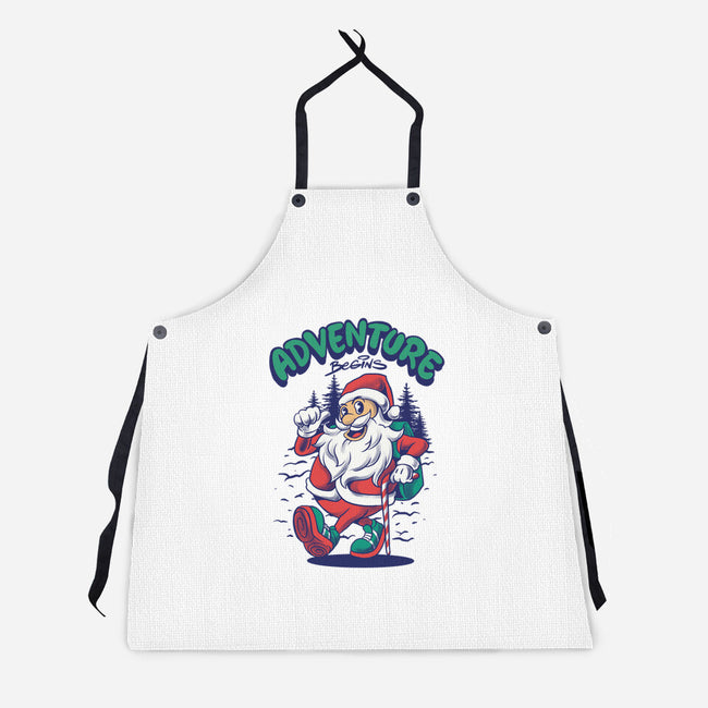 Adventure Begins-Unisex-Kitchen-Apron-spoilerinc