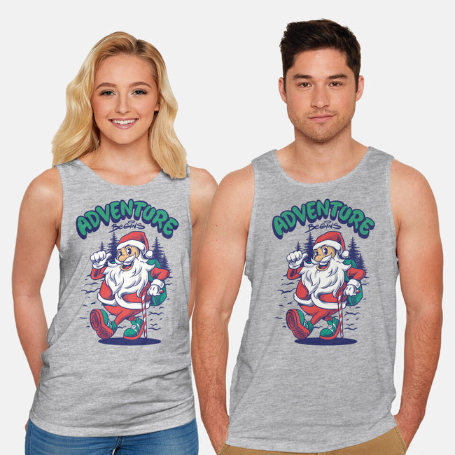 Adventure Begins-Unisex-Basic-Tank-spoilerinc