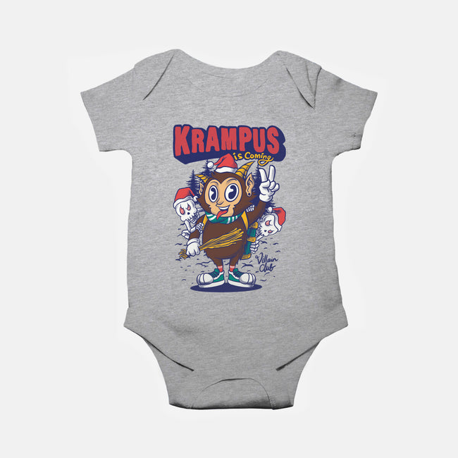 Krampus Is Coming-Baby-Basic-Onesie-spoilerinc