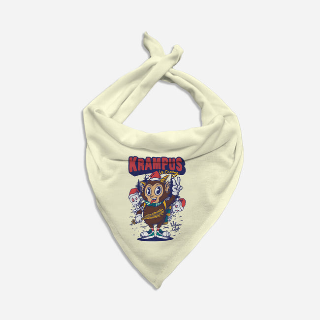 Krampus Is Coming-Dog-Bandana-Pet Collar-spoilerinc