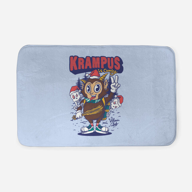 Krampus Is Coming-None-Memory Foam-Bath Mat-spoilerinc