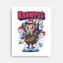 Krampus Is Coming-None-Stretched-Canvas-spoilerinc