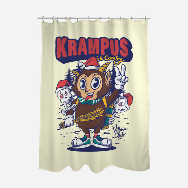 Krampus Is Coming-None-Polyester-Shower Curtain-spoilerinc