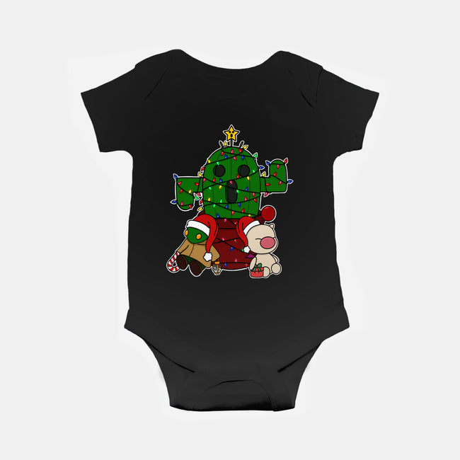 Christmas Cactuar-Baby-Basic-Onesie-Alexhefe