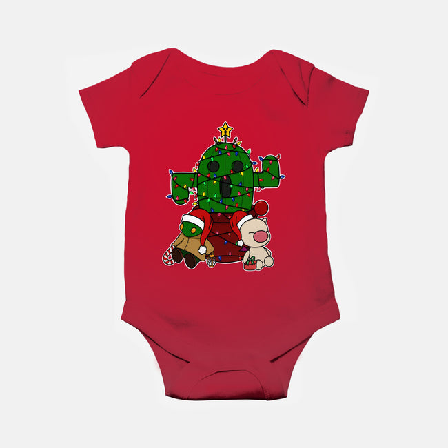 Christmas Cactuar-Baby-Basic-Onesie-Alexhefe