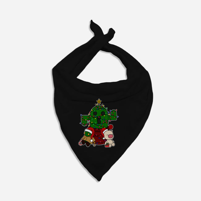 Christmas Cactuar-Cat-Bandana-Pet Collar-Alexhefe