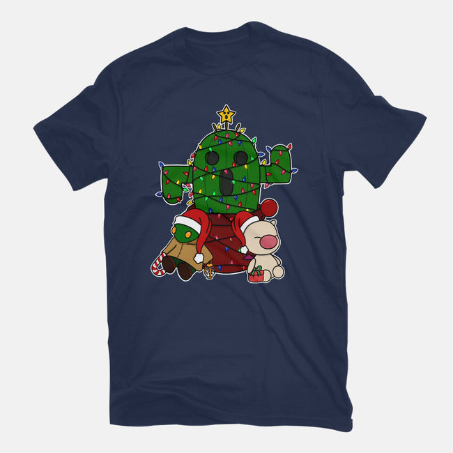 Christmas Cactuar-Youth-Basic-Tee-Alexhefe