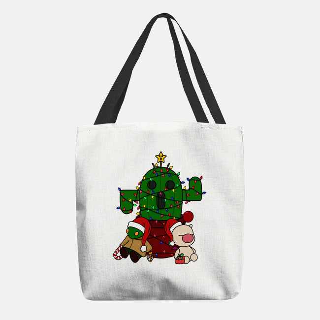 Christmas Cactuar-None-Basic Tote-Bag-Alexhefe