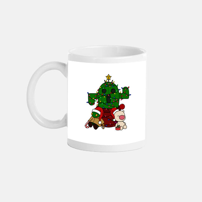 Christmas Cactuar-None-Mug-Drinkware-Alexhefe