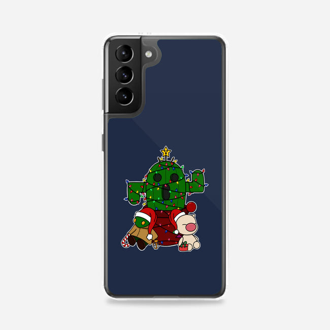 Christmas Cactuar-Samsung-Snap-Phone Case-Alexhefe